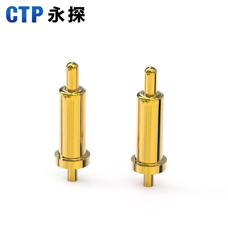 工廠定 制藍(lán)牙耳機(jī)觸點彈簧針穩(wěn)定大電流頂針探針 pogopin連接器