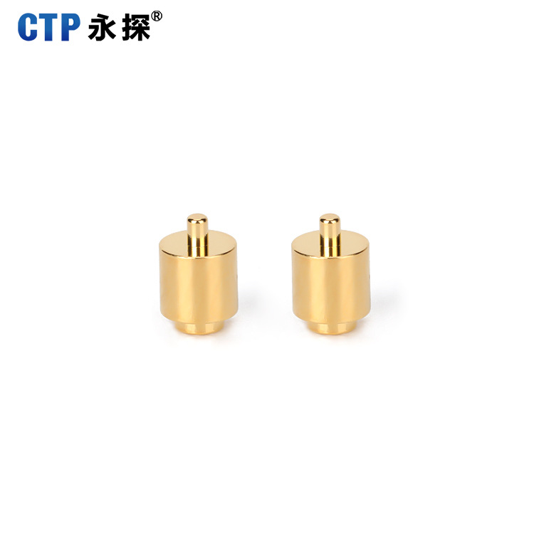 Pogo Pin連接器彈簧頂針 藍牙耳機電子彈簧針連接器天線頂針